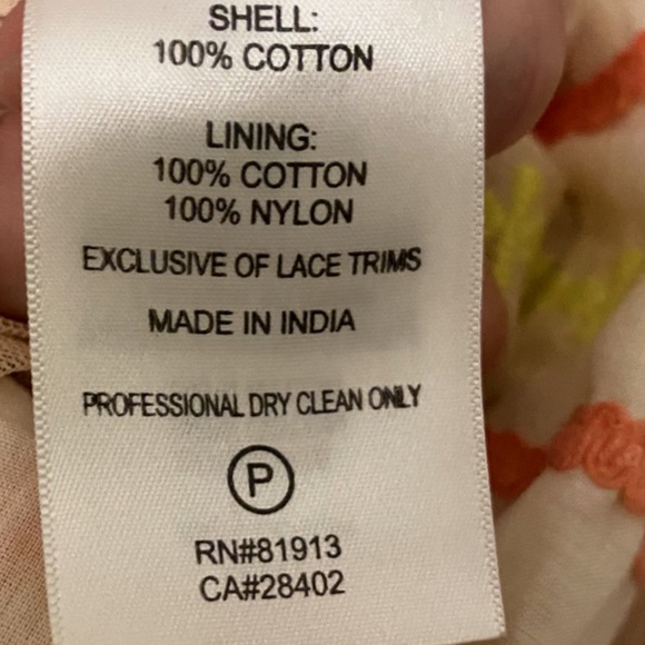 Plenty by Tracy Reese Striped Sunglow Dress Size 10 Anthropologie - Picture 7 of 7